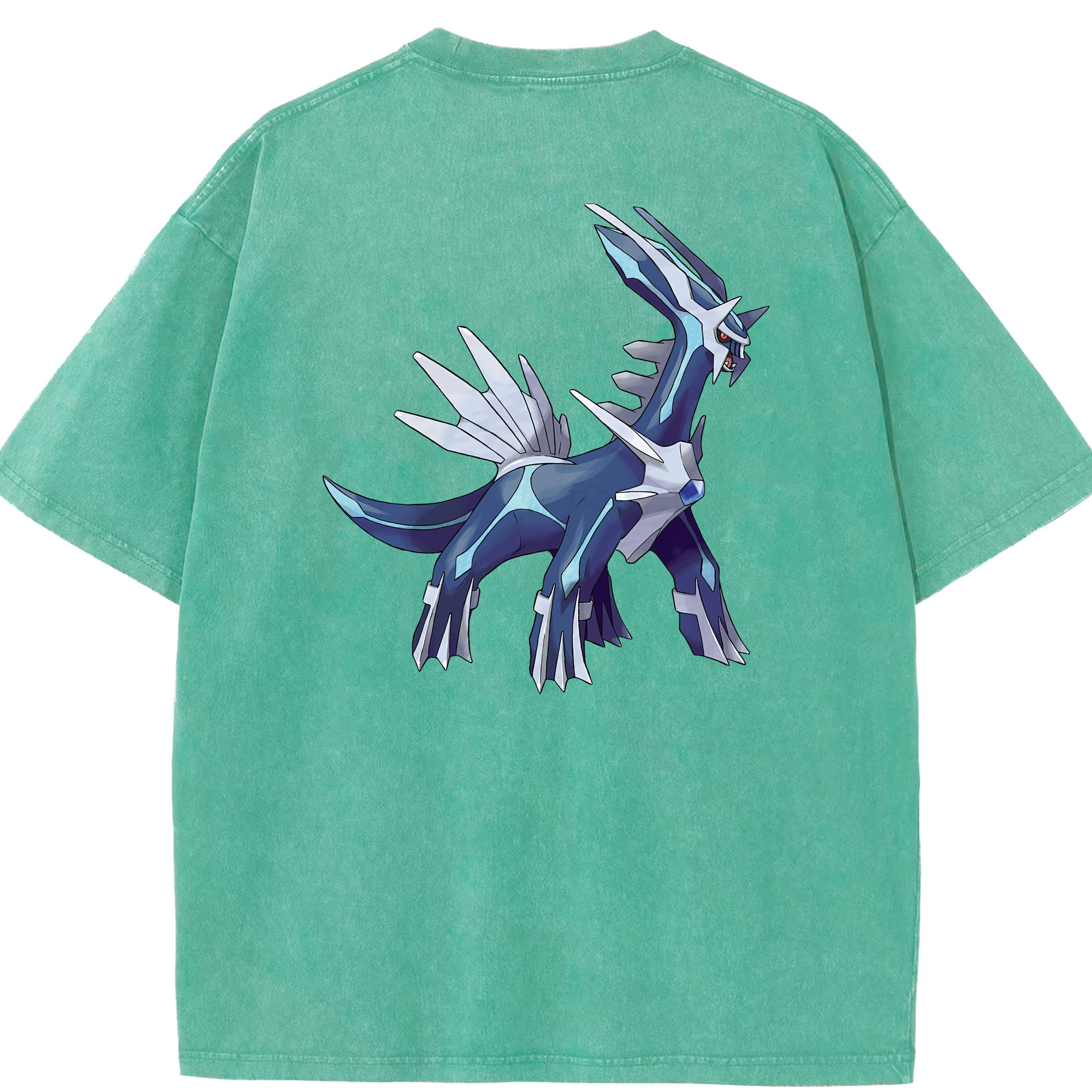 （画像用） ポケットモンスター Pokémon 綿100% ヴィンテージ風 半袖Tシャツ（背面プリント）